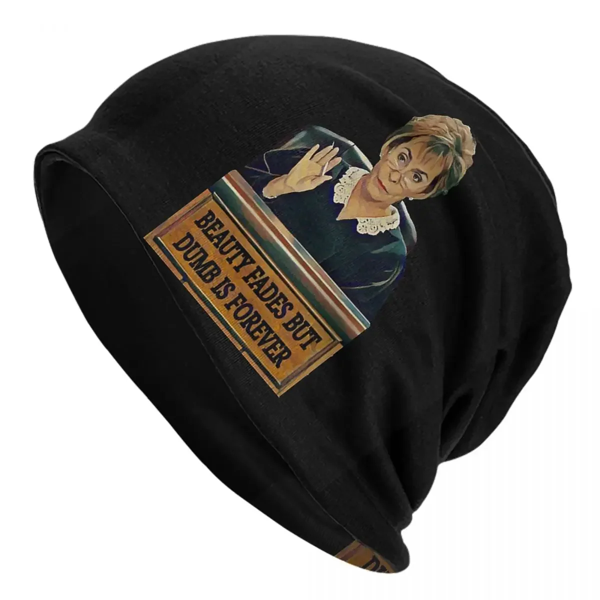 Judge Judy Warm Knitted Cap Hip Hop Bonnet Hat Autumn Winter Outdoor Beanies Hats for Unisex Adult