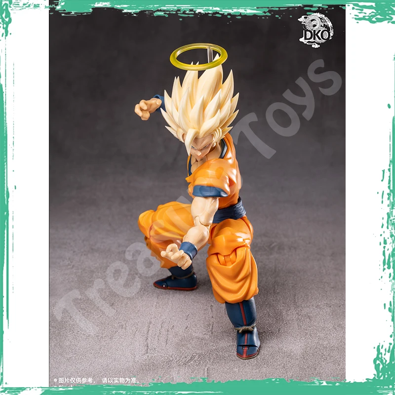 DKO تويز سون جوكو رئيس نحت لعبة دراغون بول Z سوبر سايان 2 سون جوكو رئيس اكسسوارات أنيمي عمل نموذج لجسم اللعب الهدايا