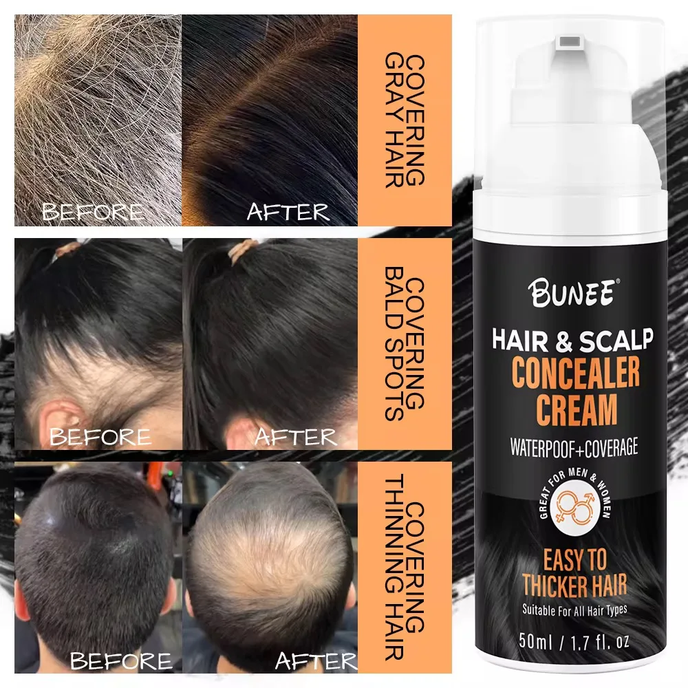 Bunee Sparse Hair  Filling Concealer Waterproof Long-Lasting Thick