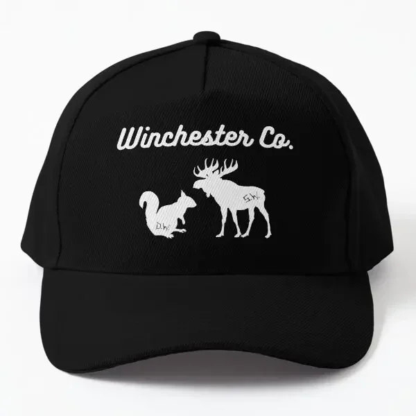 

Winchester Co V1 White Baseball Cap Hat Printed Solid Color Sport Czapka Snapback Black Bonnet Boys Mens Women Sun Casquette