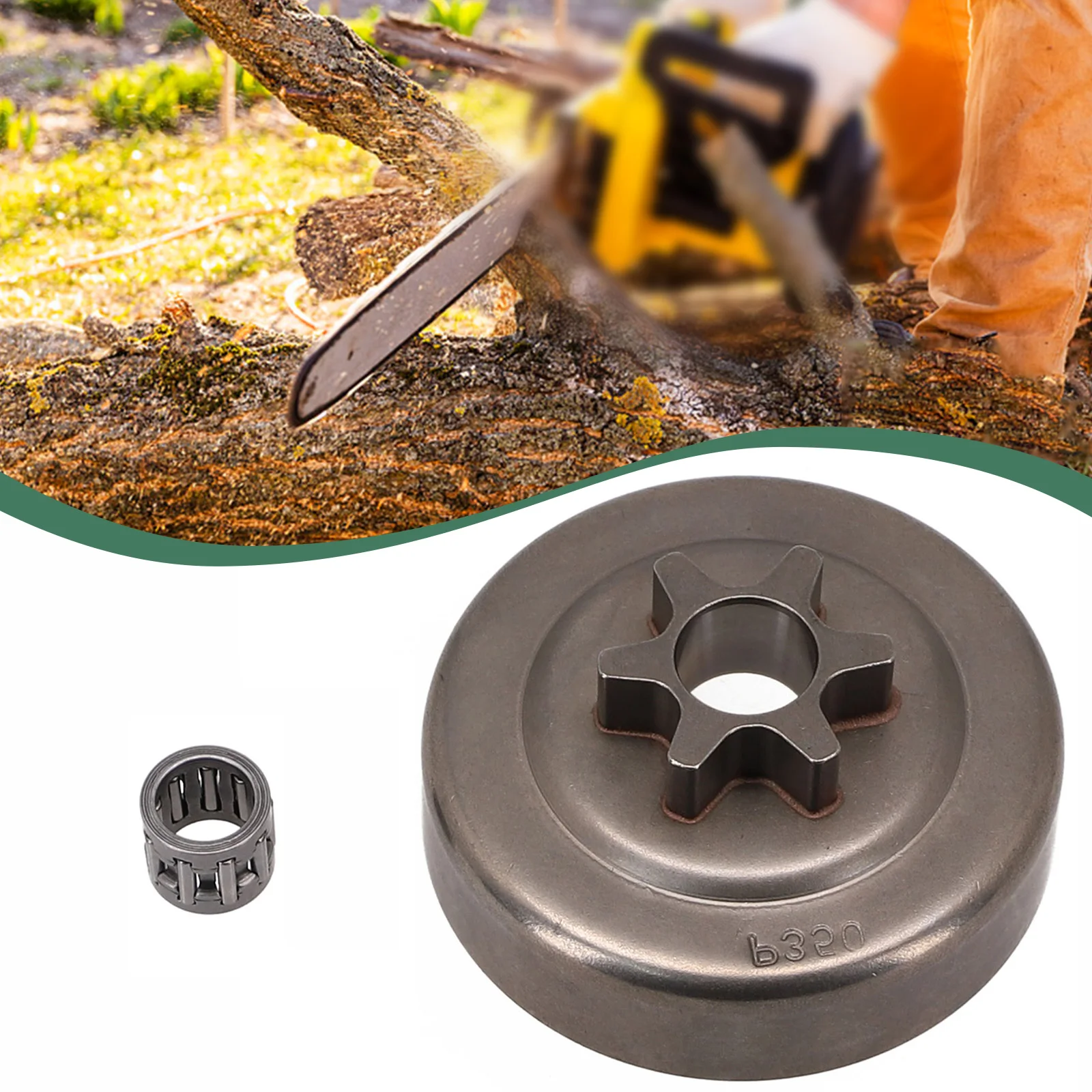 Compatible Chain Sprocket Designed to Fit Multiple For McCulloch and For Partner Chainsaw Models Including Select Jonsereds