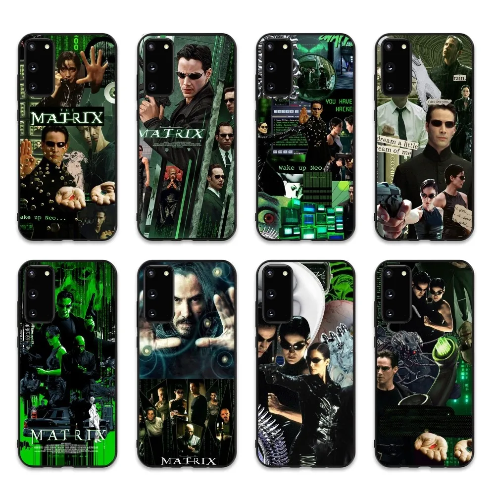 The Matrix Phone Case For Samsung S 9 10 20 21 22 23 30 23plus lite Ultra FE S10lite Fundas