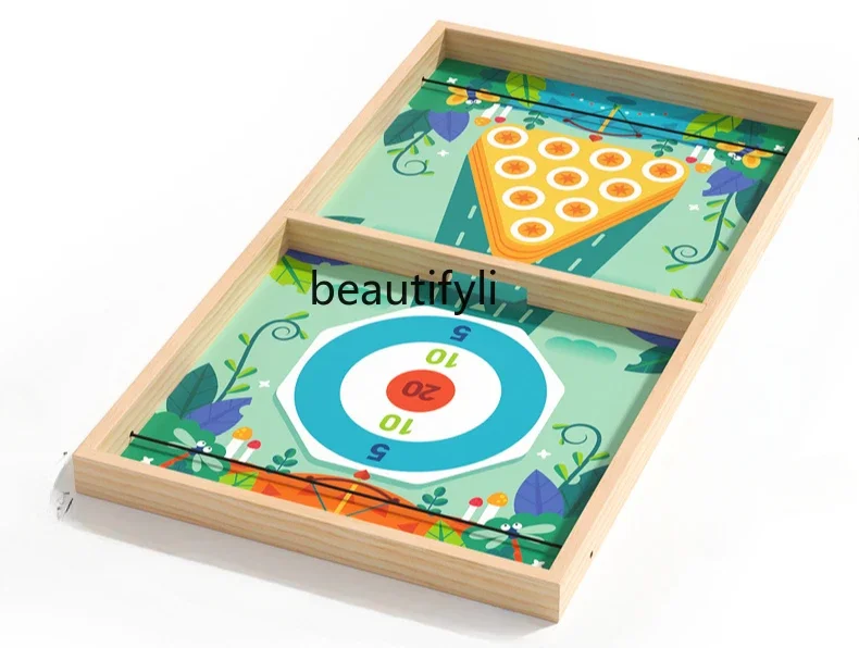 

Double play father and son, family board game bowling parent-child interaction children's intellectual educational toys