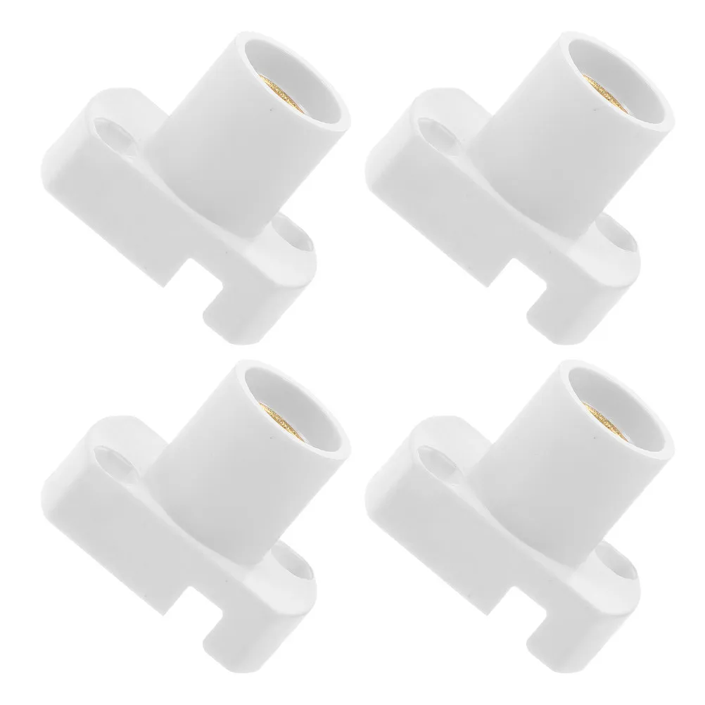 

Комплект из 4 узких настенных светильников с цоколем E12 для светодиодных и ламп накаливания, экономия пространства, прямоугольный дизайн, прочный АБС-пластик, медь