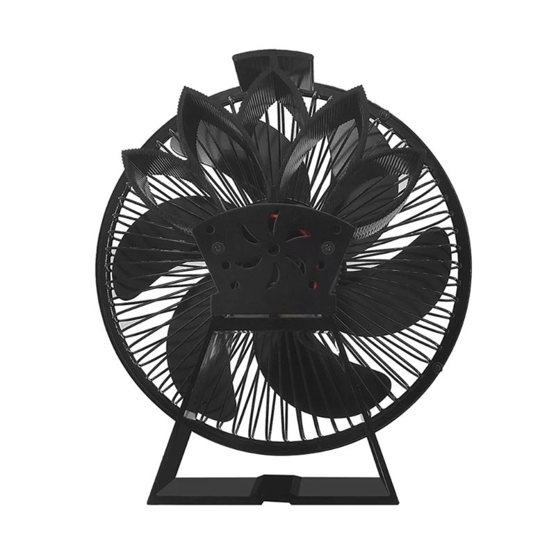 

Practical Heat Powered Stove Fan for Wood Stove Optimize Heat Efficiency with Real time Monitoring No Batteries Required