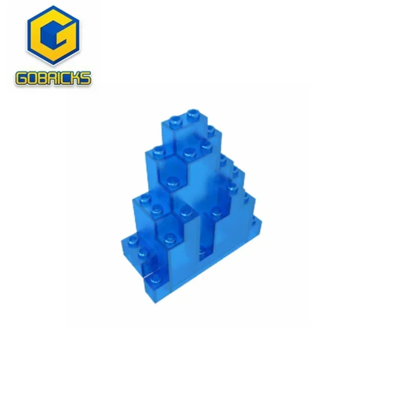 GDS-2148 Rock Panel 3 x 8 x 7 Triangular (LURP) compatible with lego 6083 Technical Liftarm Modified Building Blocks