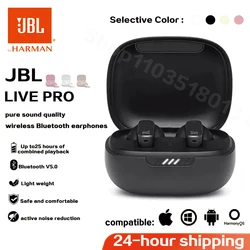 Original JBL LIVE PRO+ TWS Bluetooth Wireless Earphone Sports Earbuds Deep Bass Headphones Waterproof Headset with Charging Case