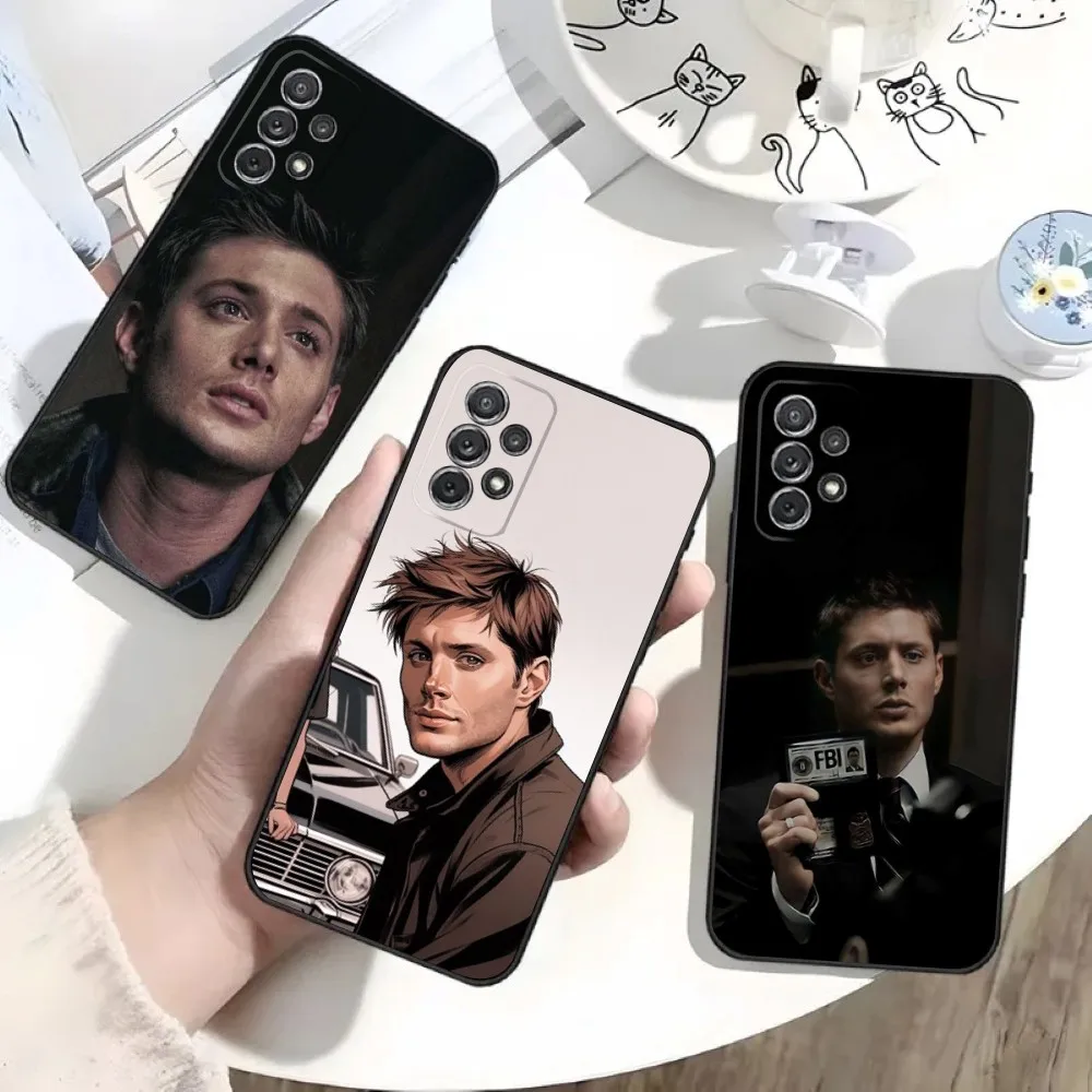 Celebrity D-Dean Winchester Phone Case For Samsung S25,S24,S21,S22,S23,S30,Ultra,S20,Plus,Fe,Lite,Note,10 Black Soft Shell