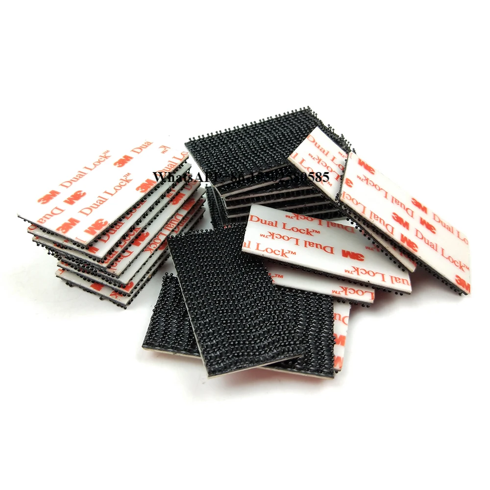 

Custom Size 3M SJ3550 Reclosable Fastener Self Mushroom Head Dual Lock Tape 1inx50yd