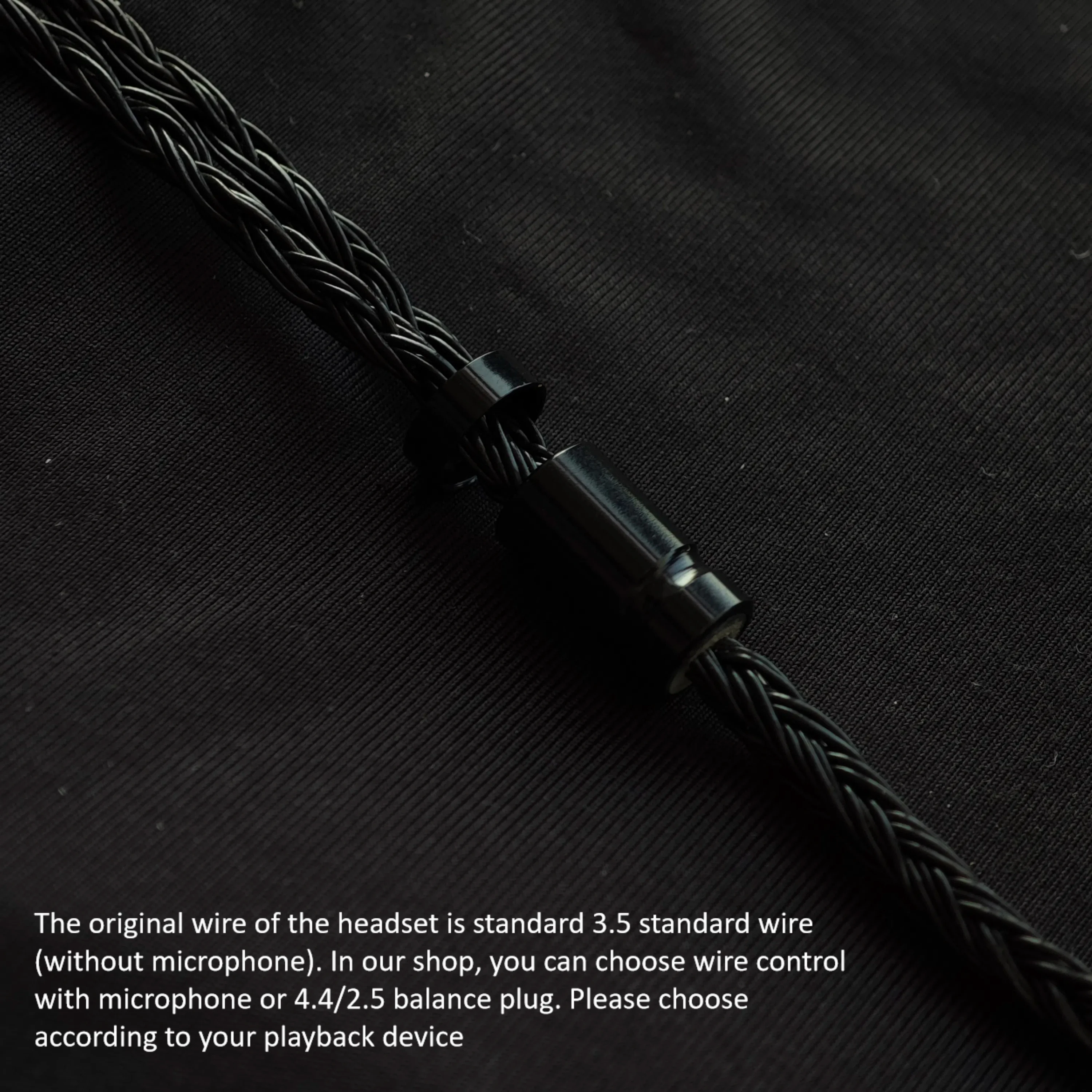 Para Audio-Technica MSR7B ESW950 ES770H SR9bt Cable de actualización Premium 24 núcleos OCC plateado 4,4 mm/2,5 mm equilibrado
