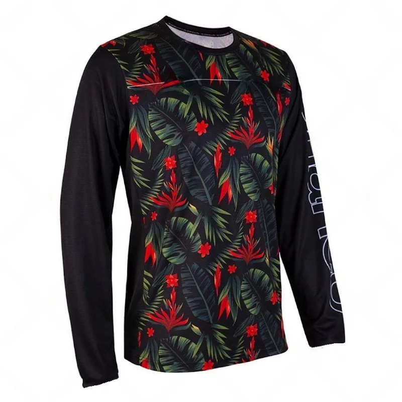 Quick Surrender Long Sleeved Breathable Jersey, Mountain Bike Off-road Motorcycle Riding Suit, Quick Drying Suit
