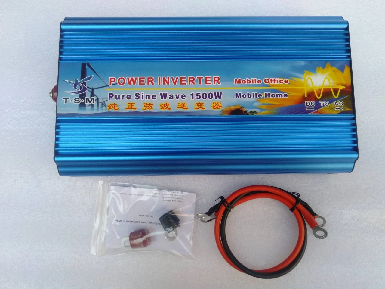 Power 1.5KW 1500W DC 12V TO AC 110V 120V 60HZ Pure sine wave inverter