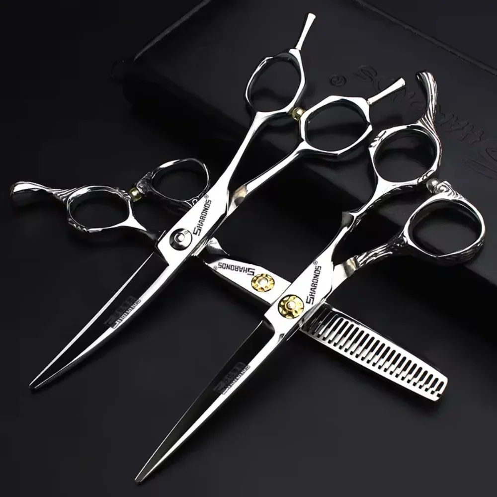 

SHARONDS Professional Hairdressing Scissors Barber Specialized Clippers 6 Inch Hairdressers Dedicated Shears Hair Cutting Tools