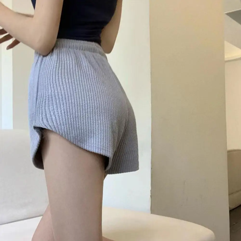 

Women's Summer Shorts High Waist Loose Fit Thin Style Fitness Shorts Casual Large Size Wide Cross Short Pants Running Hot Pants