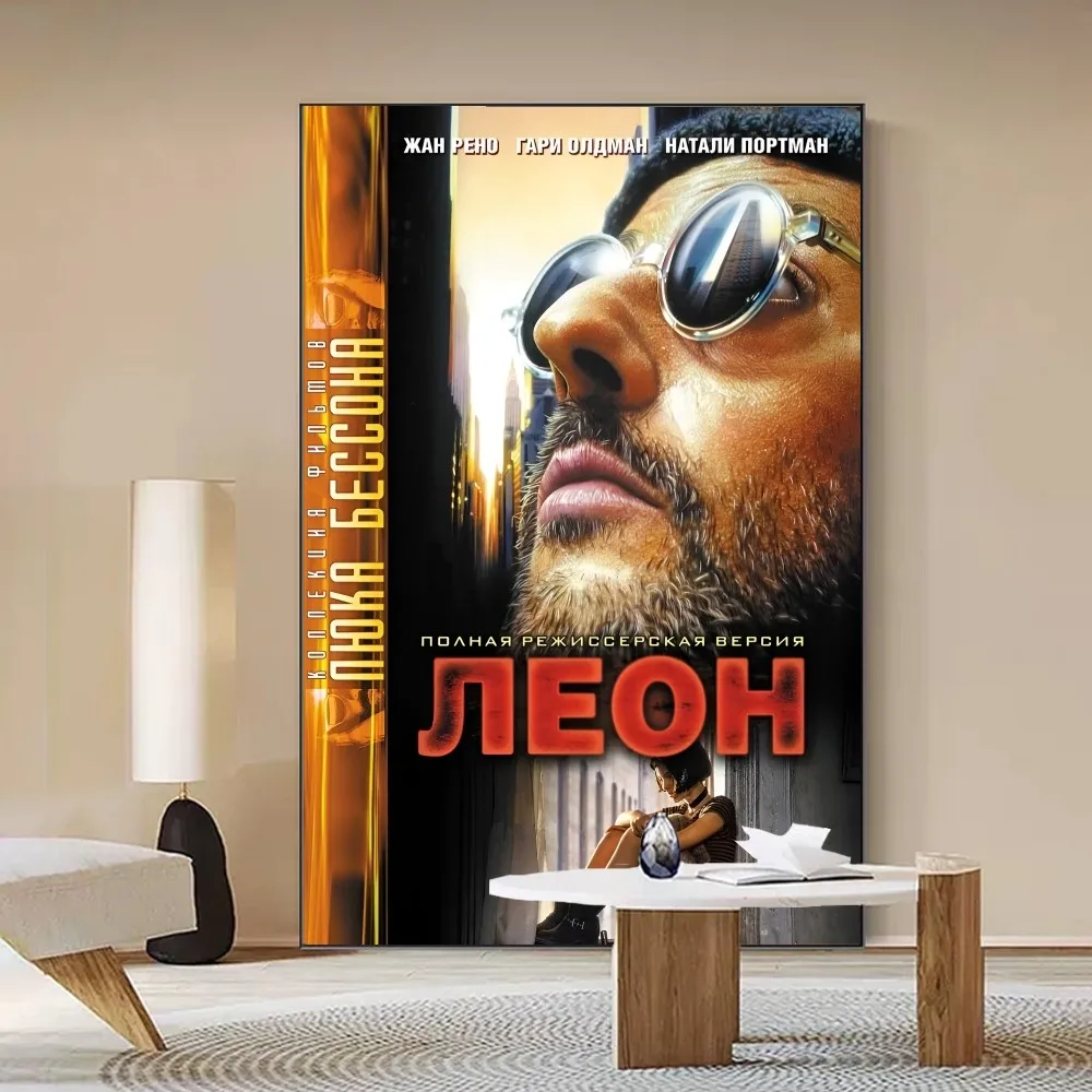 Leon The Professional Poster Anime Posters Sticky Whitepaper Sticker DIY Room Bar Cafe Kawaii Room Decor