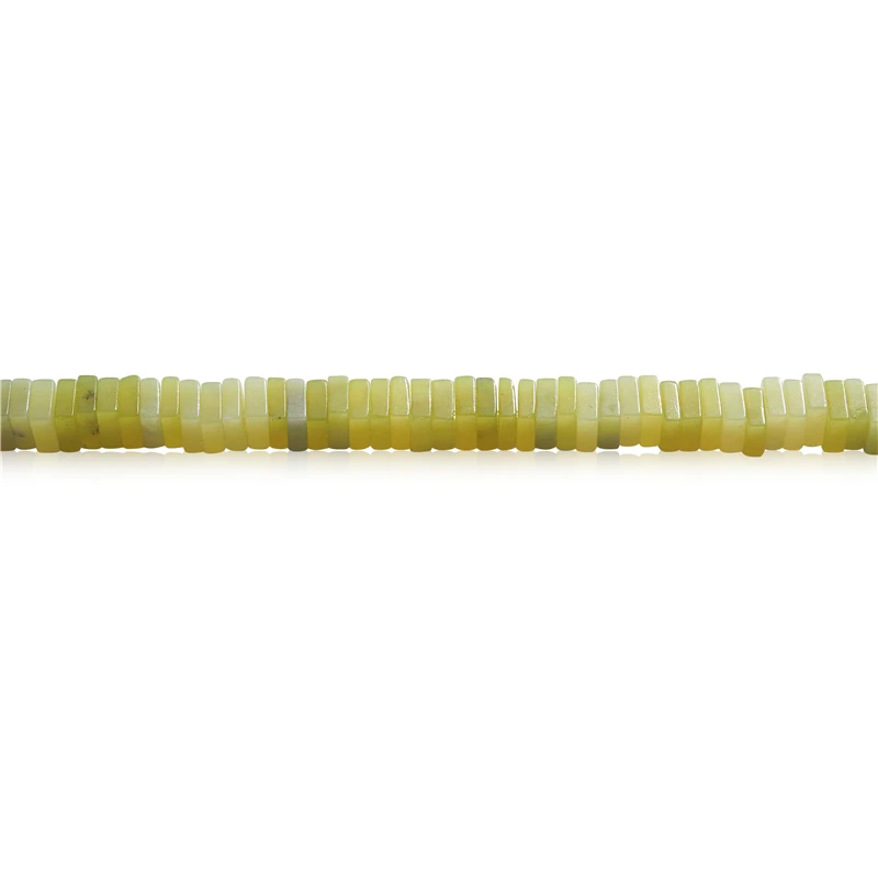 Natural Stone Aventurine Lapis Lazuli Lemon Jade Green  Square Slice Spacer 3x8MM Gemstone Beads For Jewelry Making Diy Bracelet