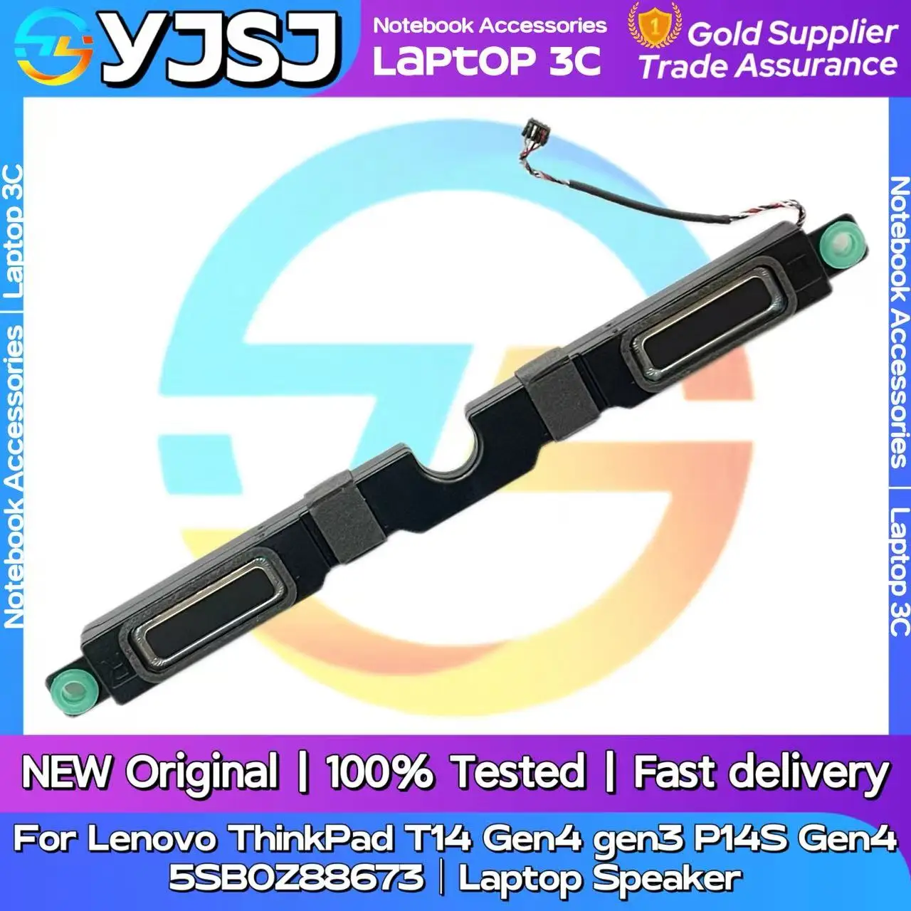 

New Original Laptop Notebook Speaker For Lenovo ThinkPad T14 Gen4 T14 gen3 P14S Gen4 5SB0Z88673 built-in speaker horn audio