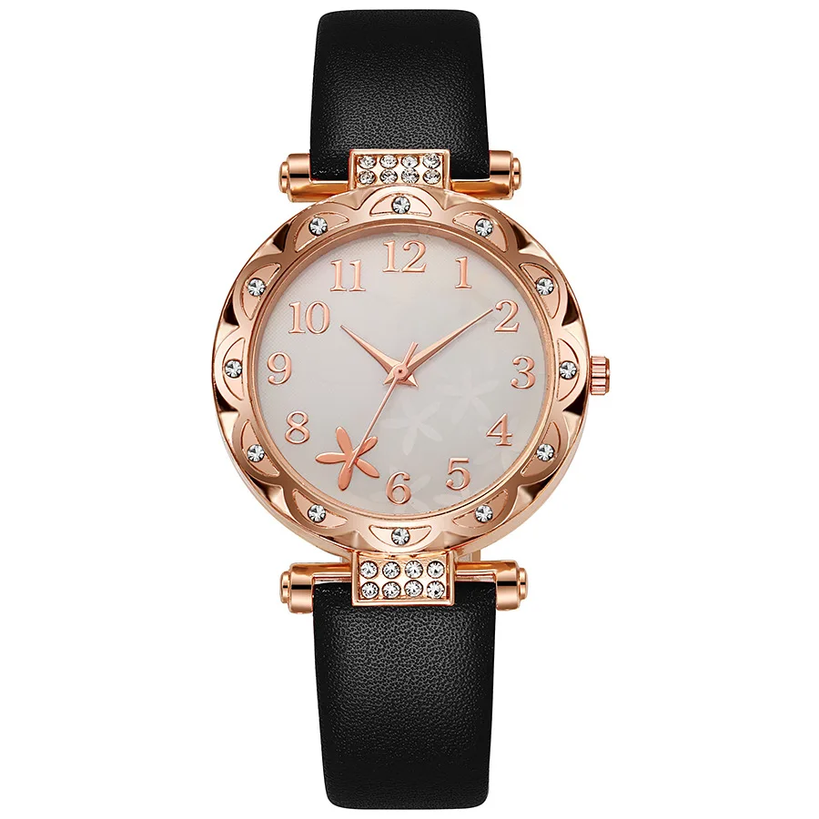 Relojes de pulsera de lujo para Mujer, Reloj de aleación de hebilla, relojes de pulsera de cuarzo para Mujer, regalo de Reloj para niñas