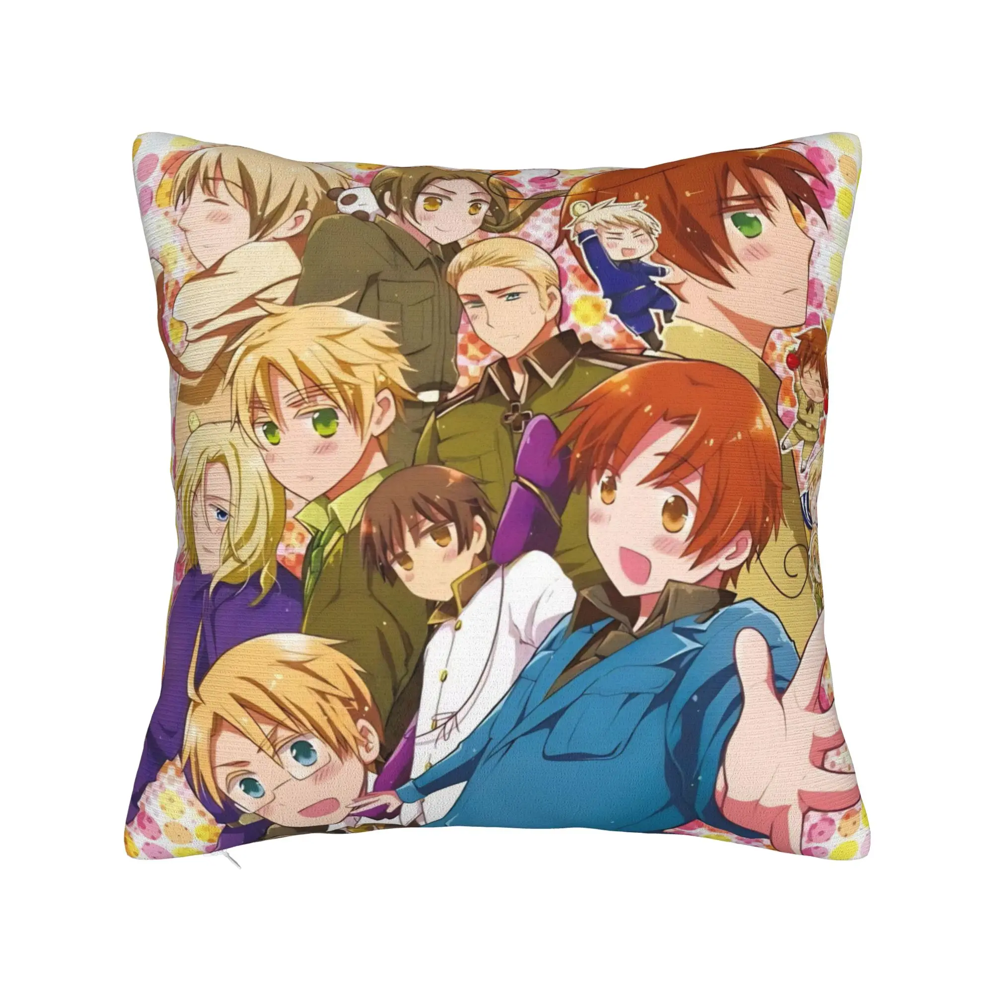 Decorative Pillowcase Hetalias Axis Powers Product Home  Pillow Case Cover Zippered Multi-Size