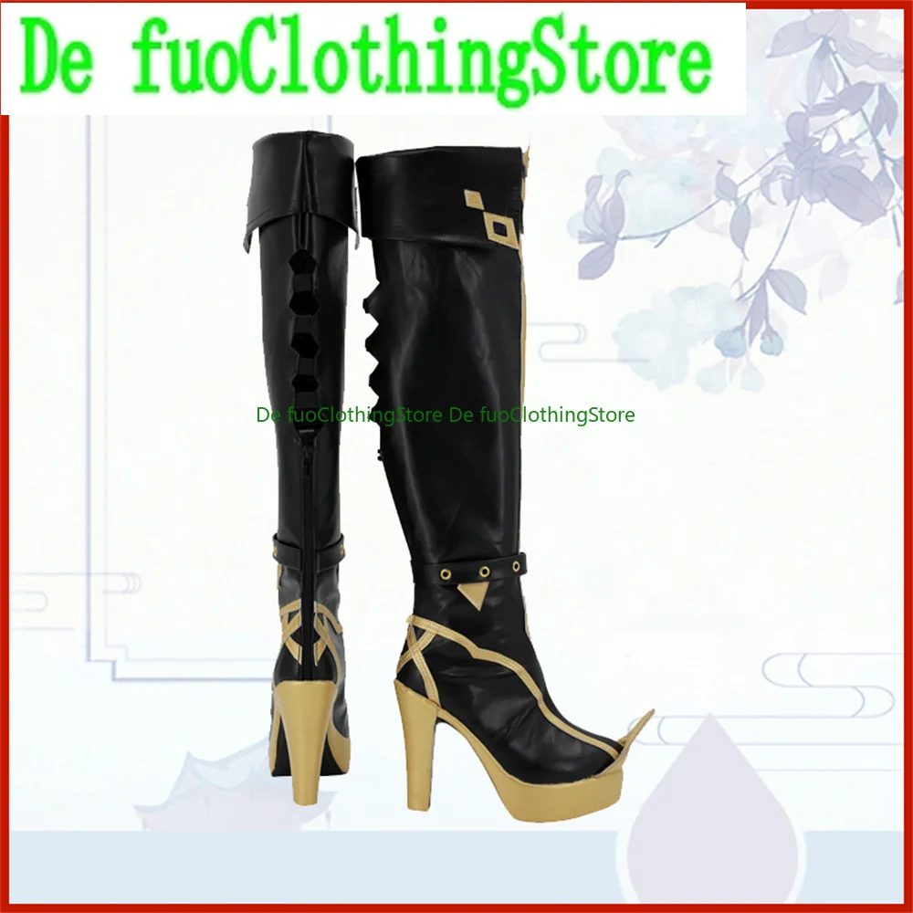 DefuoClothing Store Genshin Impact Dehya Cosplay Sapatos Halloween Jogo de Natal Anime Personagem Adereços de Festa