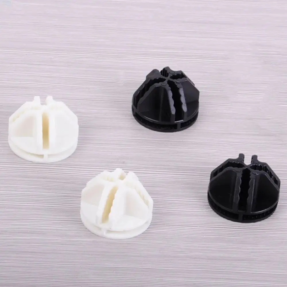 Accesorios de sujetadores, conectores de cubo de alambre, cierre de armario, estantería de almacenamiento, organizador Modular, hebillas de jaula de plástico DIY, 8 Uds.