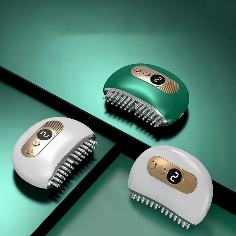 Spazzola per massaggio portatile per uso domestico Massaggiatore elettrico Rilassamento del corpo Modellatura Riscaldamento Meridiano Spazzola per raschiare Drenaggio linfatico