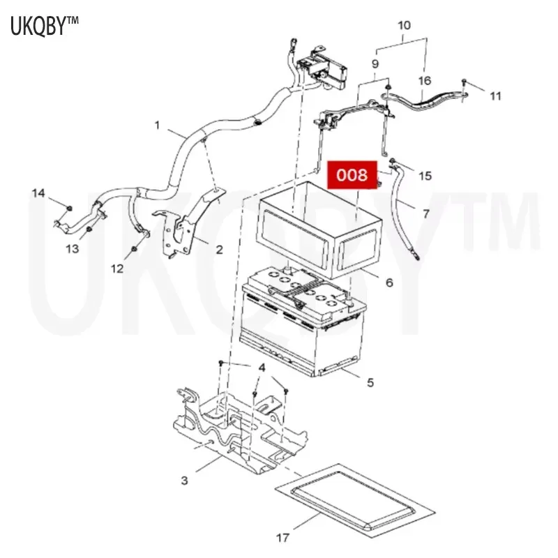 مناسبة ل Bu ic k Ch ev ro le t En cl av e Sa il 3 مستشعر البطارية الاستشعار الحالي تسخير كليب 9066032 #2