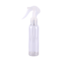 1pc 120ml Plant Flower Sprayer Household Portable Transparent Plastic Water Spray Bottle Sprinkler Cleaning  Accessories