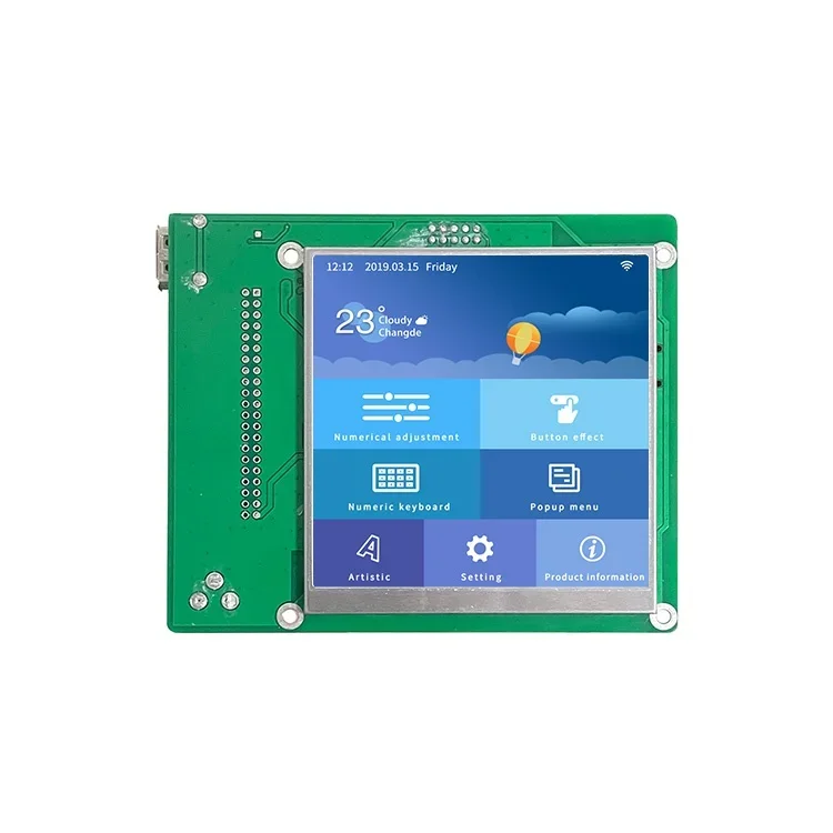 

2026 4.1 Inch, 720xRGBx720, 16.7M Colors, IPS screen Capacitive Touch LCD Module Evaluation Board EKT041