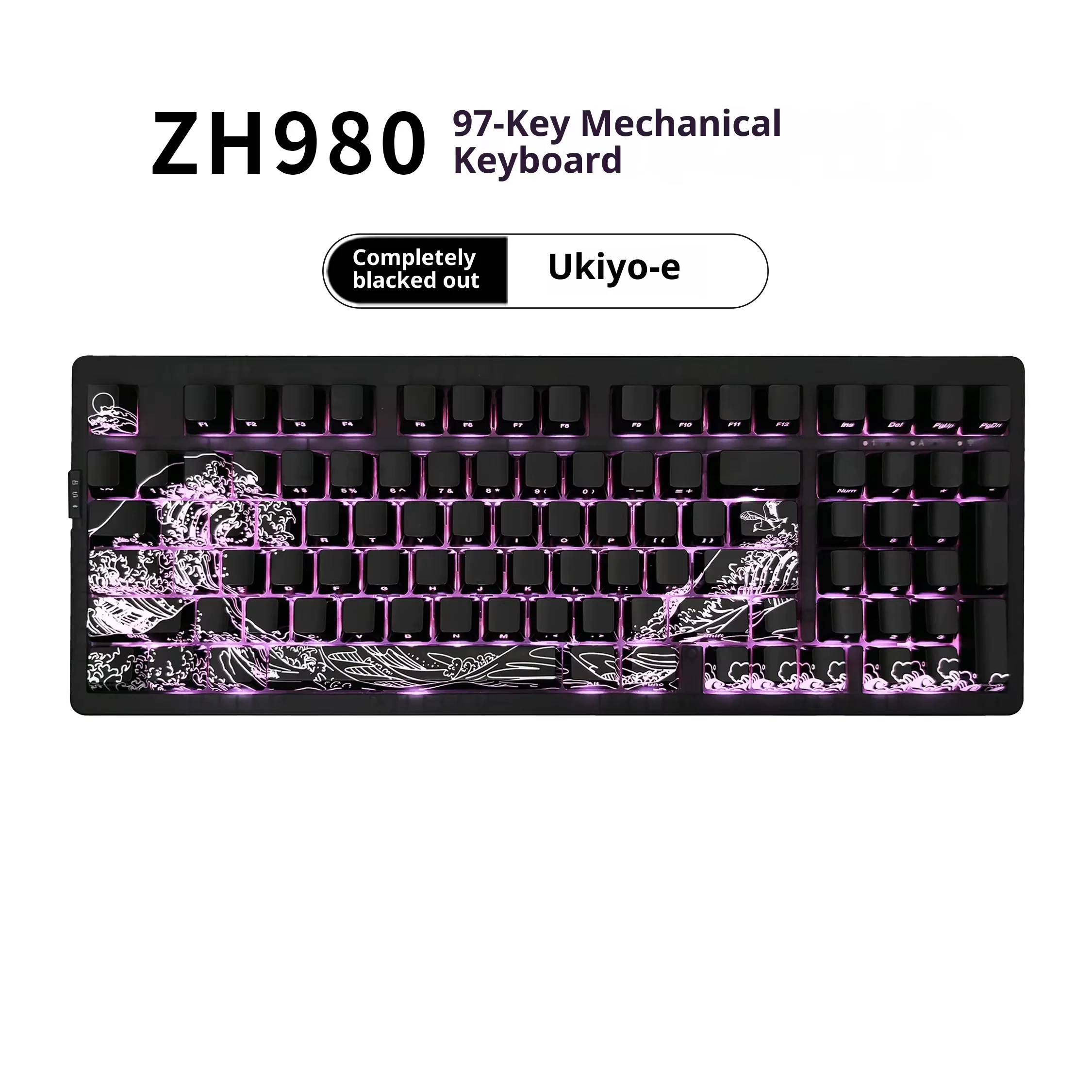 ZORNHER ZH980 Mechanical Keyboard Wireless RGB