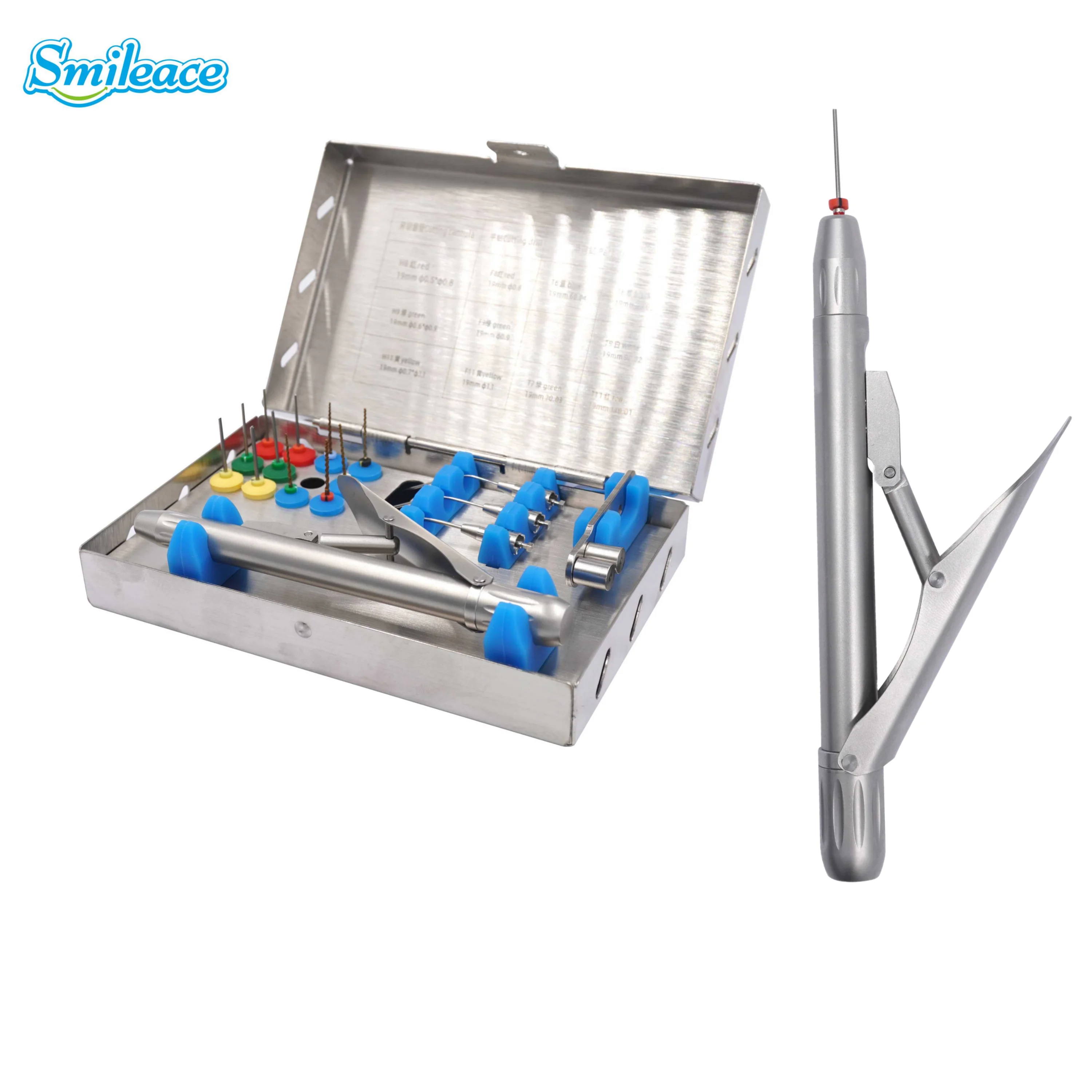 Dental Endodontic Removal System Kit Endo Broken File Instrument Set Root Canal File Extractor For Lab Clinic