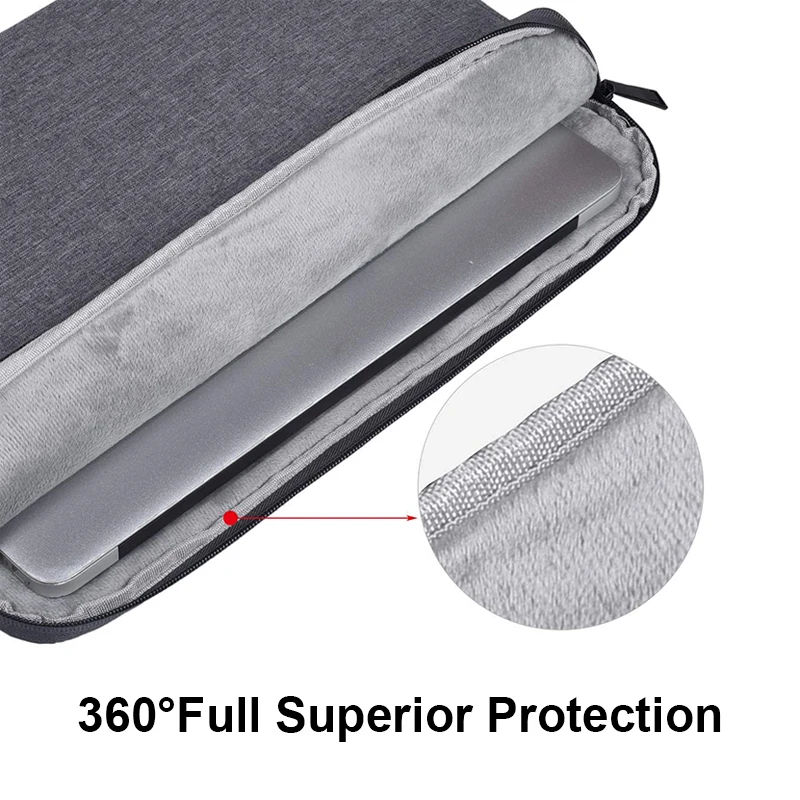 Waterproof Laptop Bag Sleeve Tablet Cover 11 12 13 14 15 15.6 Inch For MacBook Air Pro Xiaomi Dell Acer Notebook Computer Case