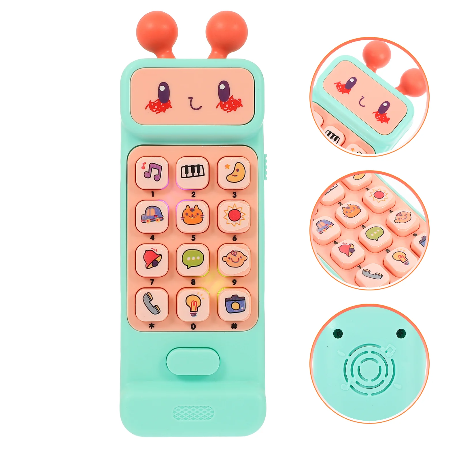 Music Phone Toy Toddler Cell Accessories Simulated Electronic Component Musical Decorative