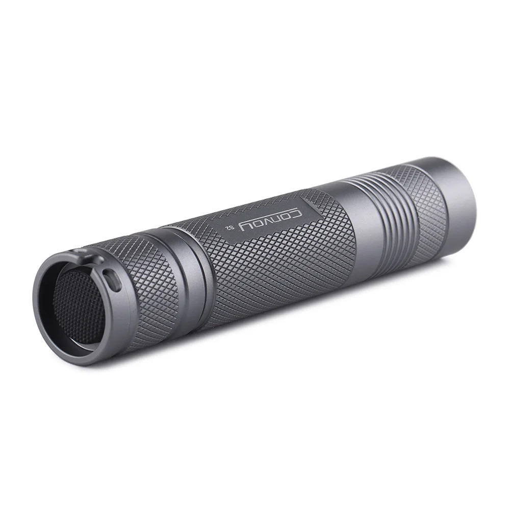 Convoy S2 UV 365nm Linterna Led UV Flashlight One Mode 100% Zwb2 filter installed Grey 5W Torch Flash Light Latarka