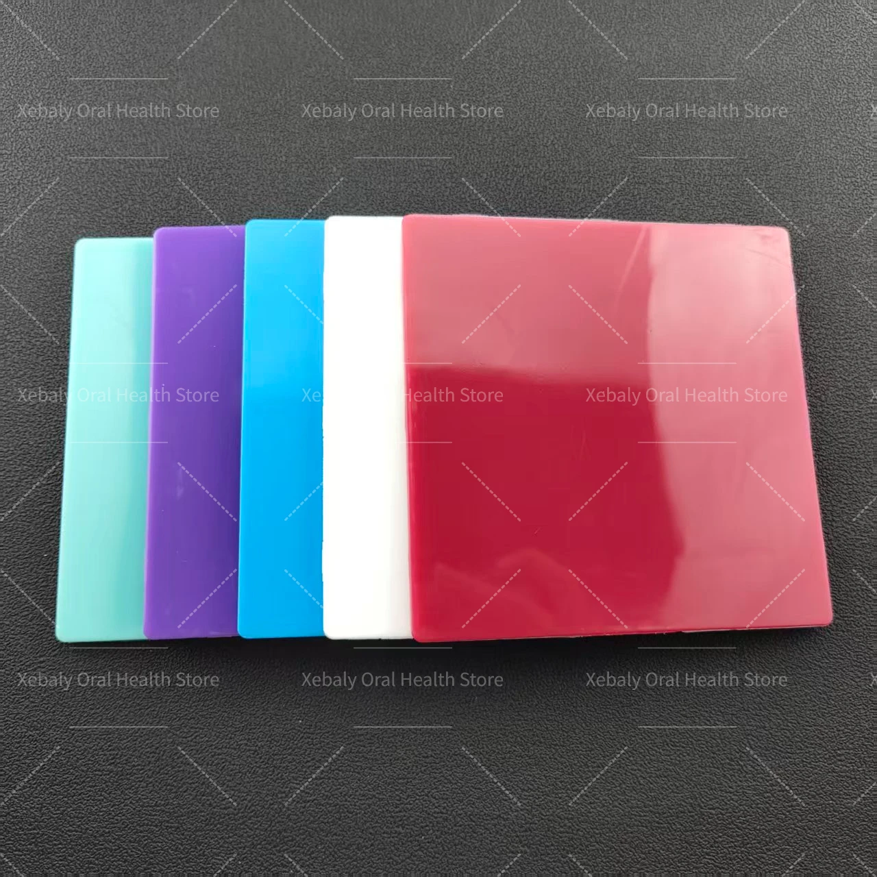 10pcs/box Colorful Sports MouthGuard Dental Vacuum Forming Sheets 127mm/4mm Thermoforming EVA soft Material Splint