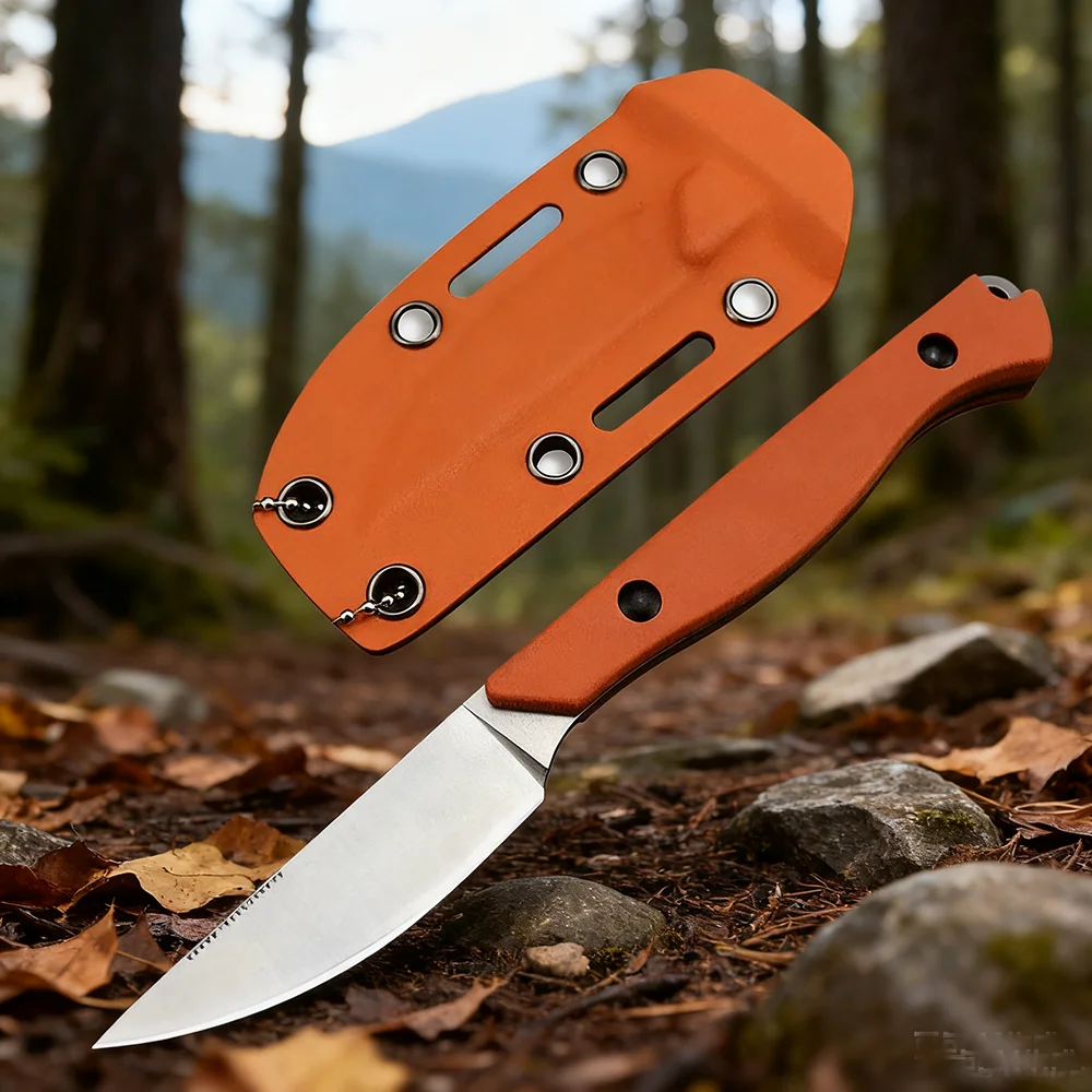 

155700, нож для резьбы CPM-154, стальное лезвие, уличный охотничий нож для выживания в дикой природе, EDC, универсальный нож, мужской подарок