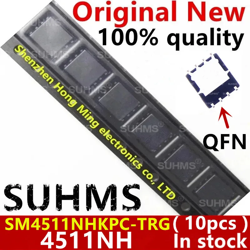 

(10piece)100% New SM4511NHKPC-TRG SM4511NHKPC SM4511NH 4511NH QFN-8