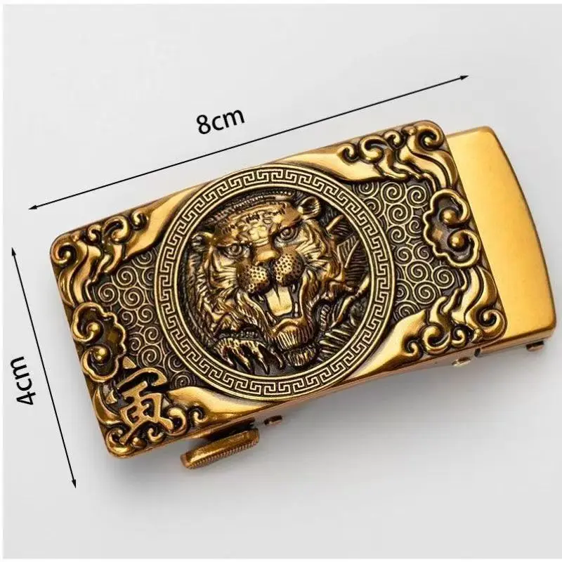 Male and female zodiac belt buckles, automatic alloy buckle heads, personalized retro belt buckle heads, various styles