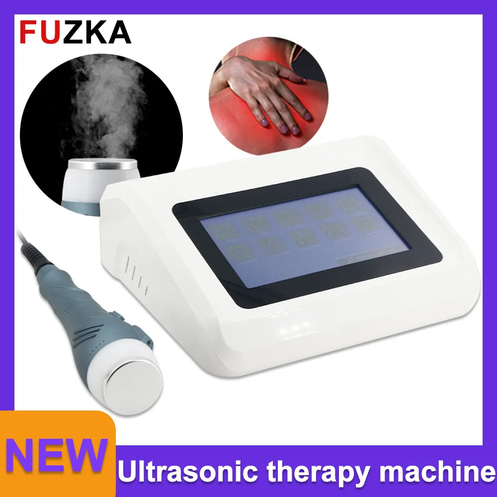 Ultrasound Device Body Pain Relief Ultrasonic Therapy Machine Timer Physical Therapy Equipment Massage