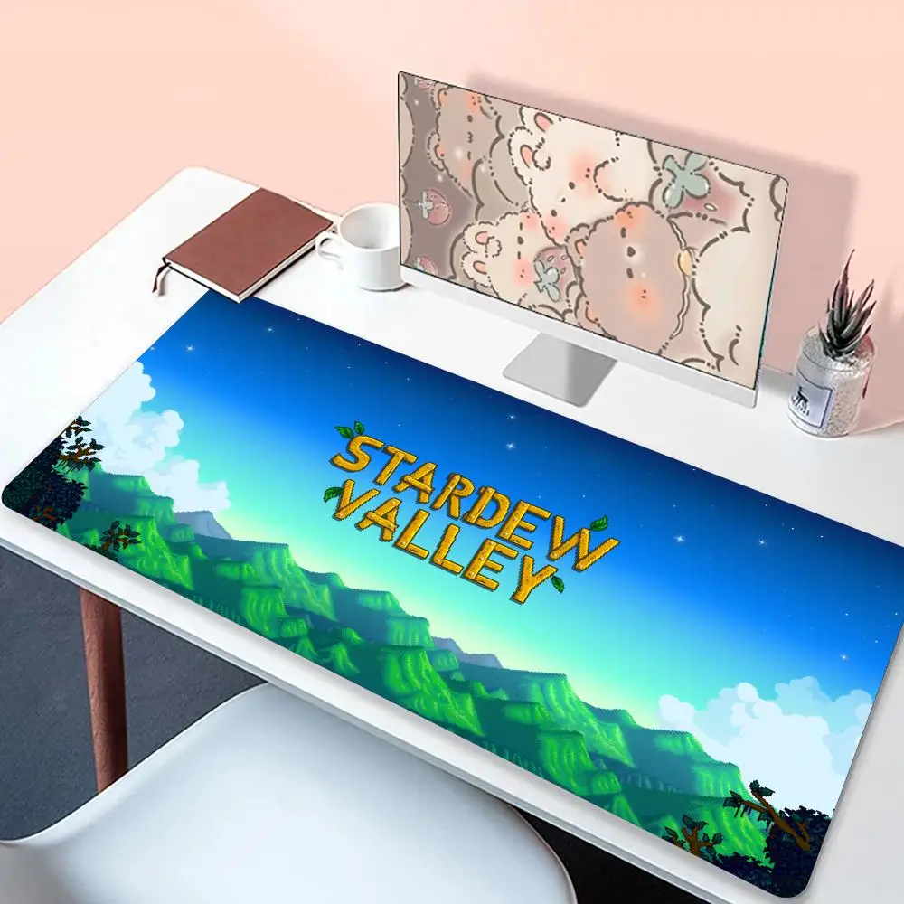 Cool Hot pixel indie adventure game Stardew Valley Mouse Pad Non-Slip Rubber Edge locking mousepads Game play mats gaming mouse