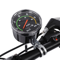 Mechanical Bicycle Computer Bike Speedometer Odometer Cycling Stopwatch Cyclocomputer