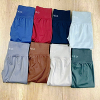 Teveo 2025 Seamless Leggings Fit Tight Butt Seamless Leggings Knead Butt Yoga High Stretch Sweat Wicks Running Shorts