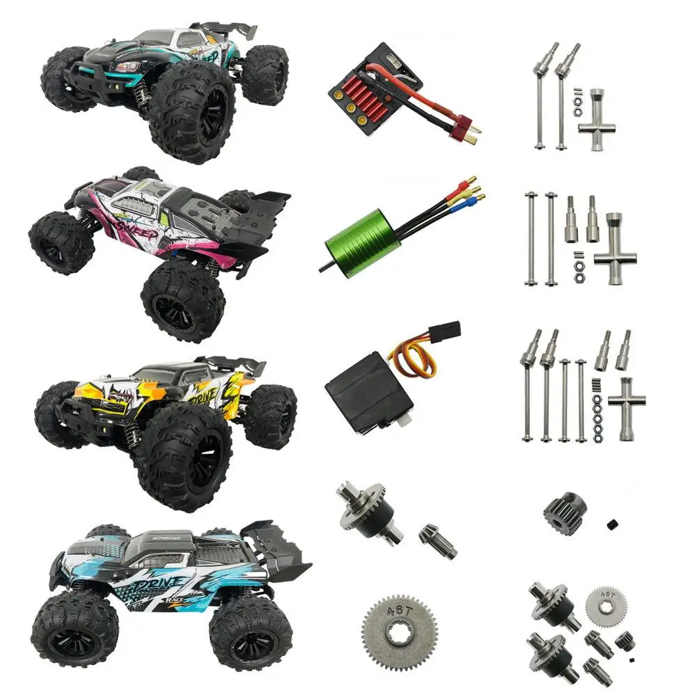 

Brushless Metal Upgrade Parts Diy Accessories Compatible For Scy16101pro 16102pro High Speed Remote Control Car