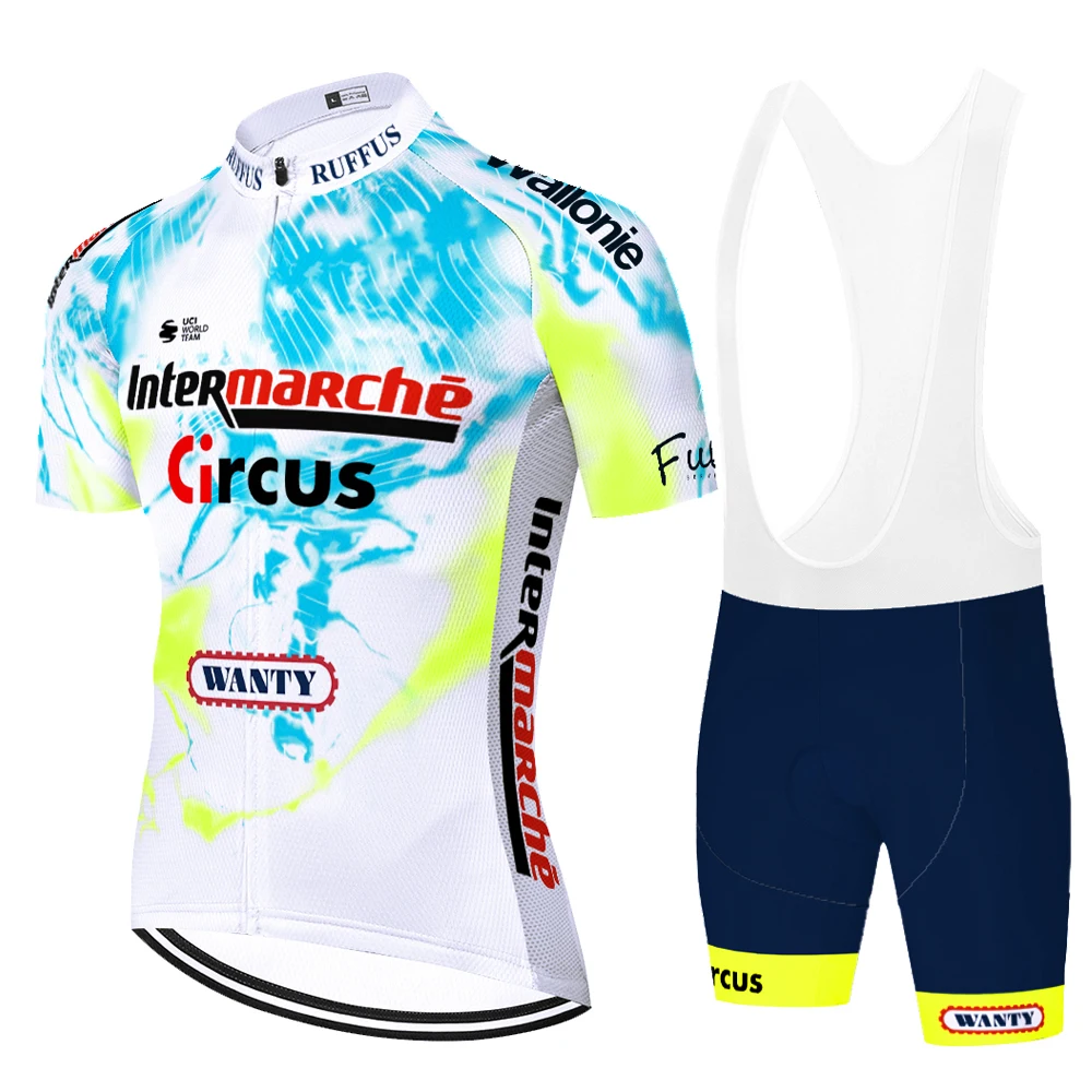 2024 Team wanty cycling clothes summer quick dry breathable short sleeve cycling jersey men completo ciclismo estivo 2023