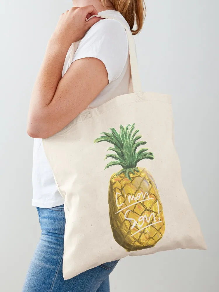 

C’mon Son! Psych TV Show Art Gift Shawn and Gus Tote Bag large tote bag woman shopping bag tote bags cloth bags luxury women