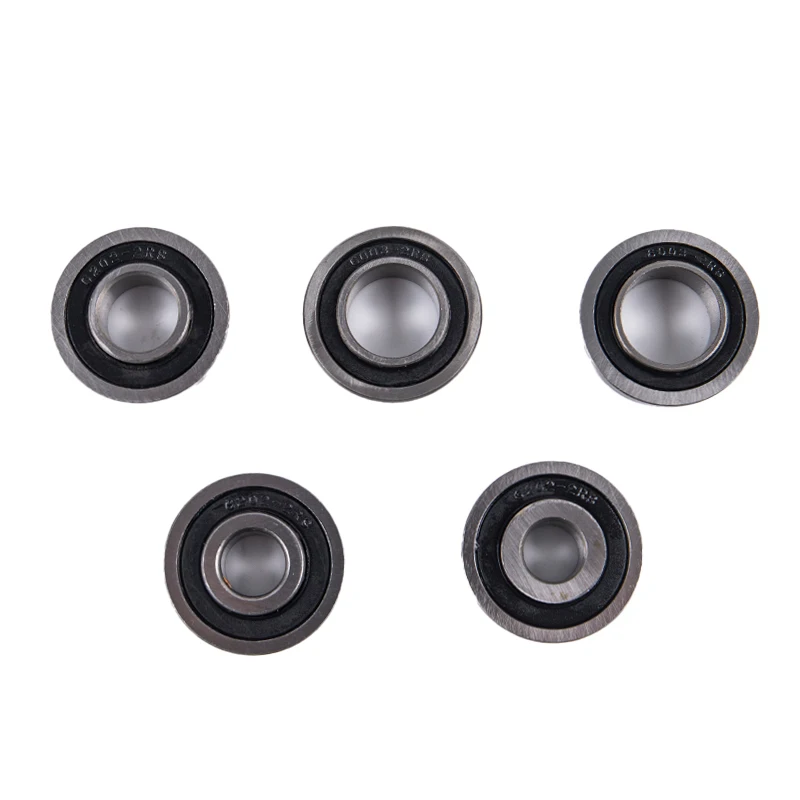 Łożysko F6202 F6202RS F6202-16-2RS 13x35x11MM kołnierz ABEC-1 miniaturowy wózek ogrodowy z głębokim rowkiem kulkowe uszczelnione łożysko taczki — zdjęcie 3