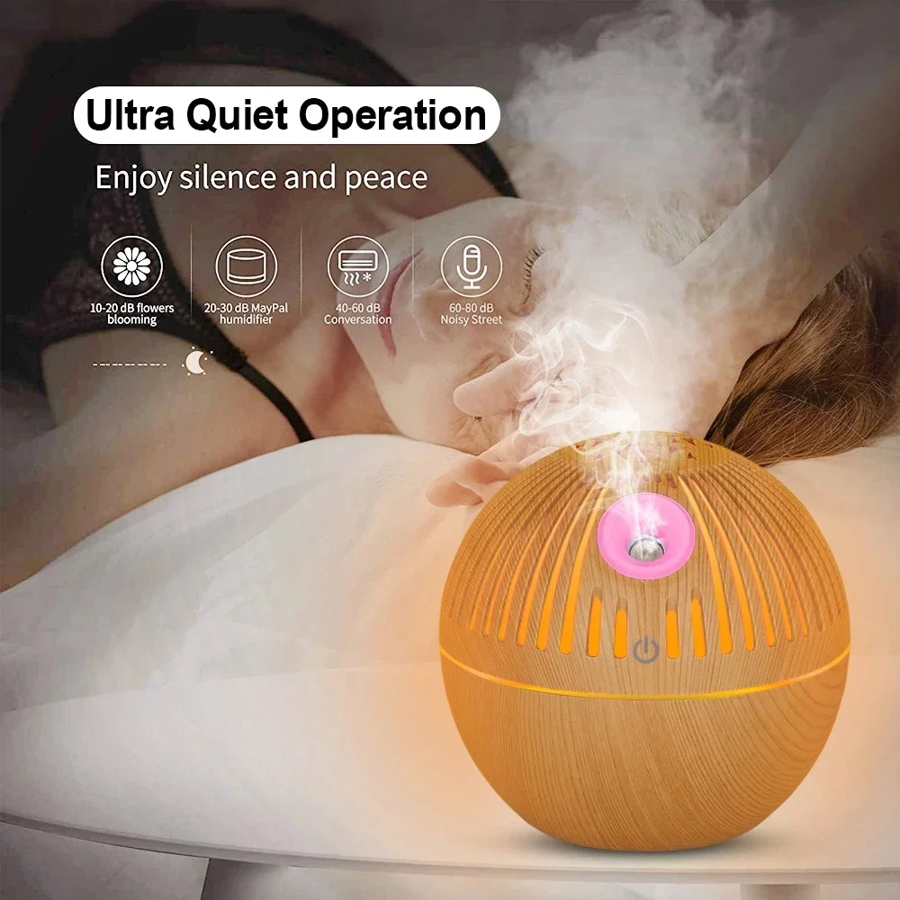 130ML Mini Ultrasonic Air Humidifer for Home Aroma Essential Oil Diffuser USB Car Mist Maker Aromatherapy Humidifiers Diffusers