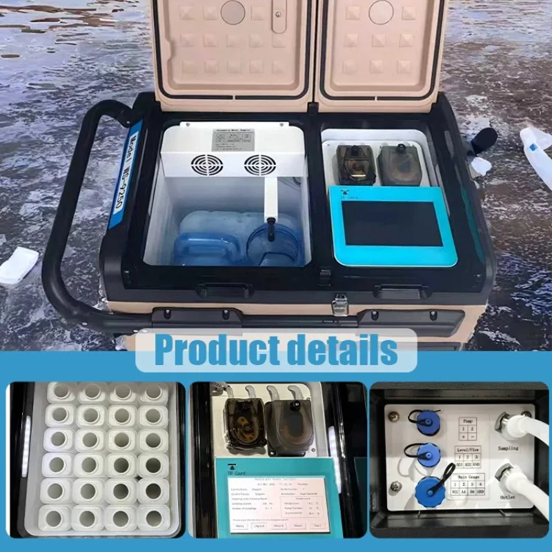 JIRS High-quality  Automatic Water Sampler Portable Water Collector for Remote Sampling WS-9350 Water Sampling Device