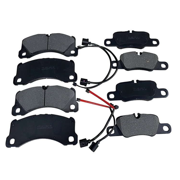 2026unique Braking System Front Rear Brake Pads for  Panamera Touareg 97035194906 971698451D 7P0907637 7L09076