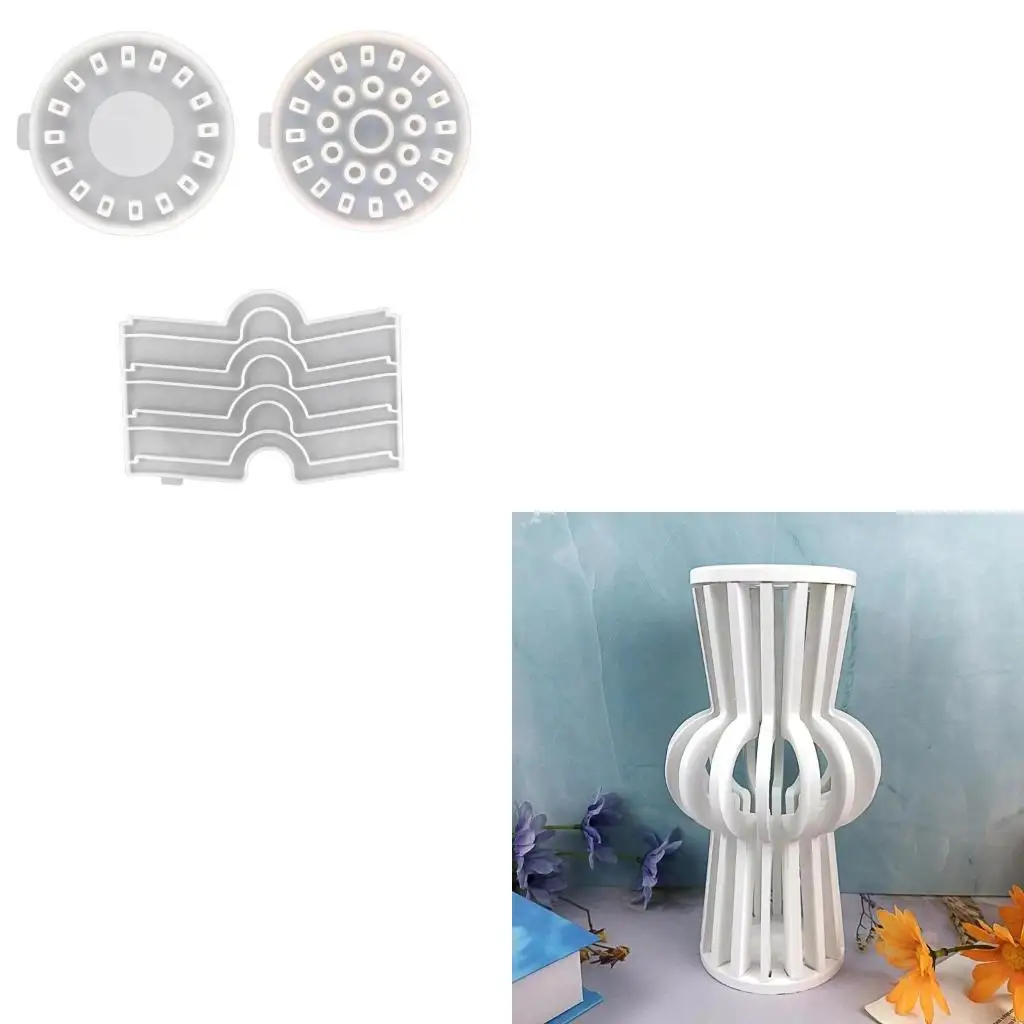 

Silicone Mold Handmade Cement Planter Moulds Silicone Vase Molds Epoxy Silicone Mold Flowerpot Molds Silicone Material E0BF